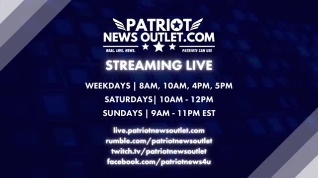 Patriot News Outlet Live | 2022 Live Broadcast Schedule