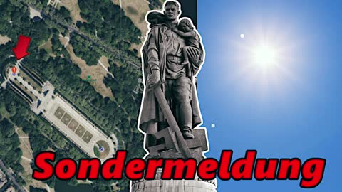 Achtung! Sondermeldung zum Tag des Sieges 9. Mai 2022 Berlin-Treptow!