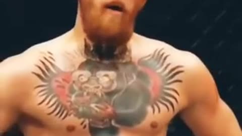 What he says during the fight Conor McGregor