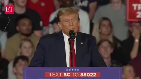 Trump got interrupted by heckler at suth Carolina rally