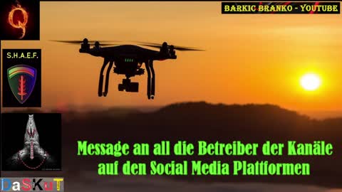 Message an all die Betreiber der Kanäle auf den Social Media Plattformen ( so eben von YouTube gelöscht )