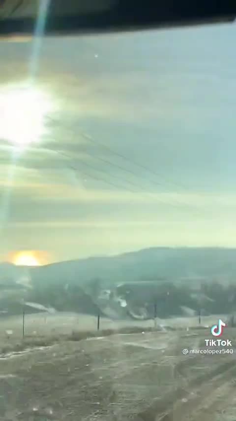 Sun Signs in the sky, North Dakota. Christ the king is near