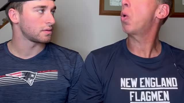 Dad guessing…WATCHING NFL