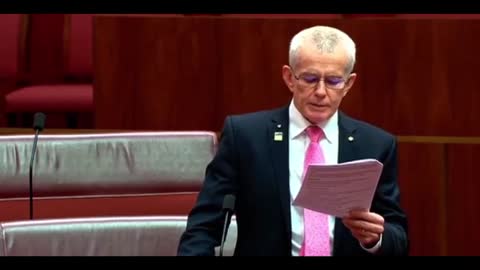 Australian Senator Malcolm Roberts drops truth bombs about Klaus Schwab and the Great Reset