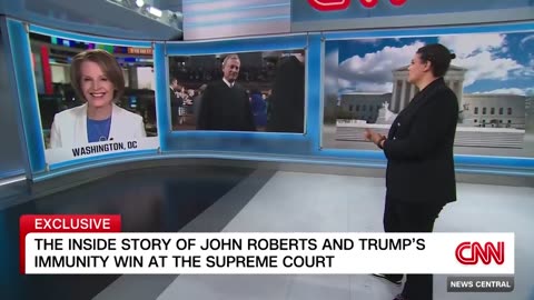 Hear what Justice Roberts did behind the scenes before Trump immunity ruling