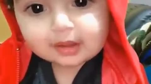 Cute Baby Say Papa