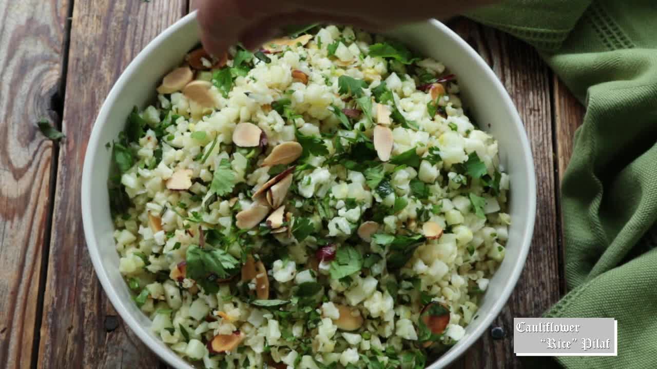 Cauliflower "Rice" Pilaf