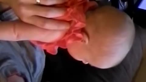 Haley talking to dada