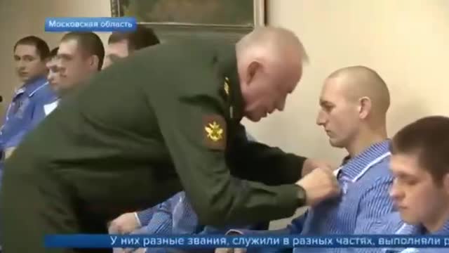 The expression on the face of a Russian soldier who managed to return to Russia Without legs.