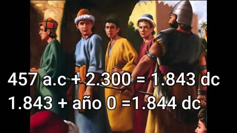 PRUEBA MATEMATICA DE NUESTRA FE (2300 AÑOS PARA PUIRIFICAR EL SANTUARIO)