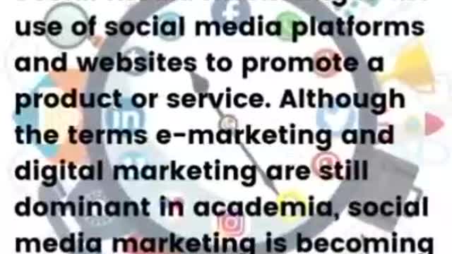 Social media marketing