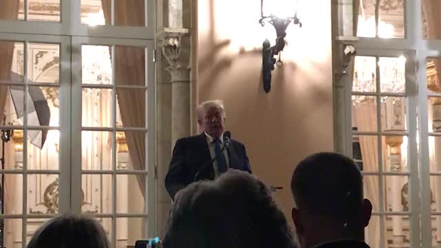 Joe Kent & President Trump at Mar-a-Lago