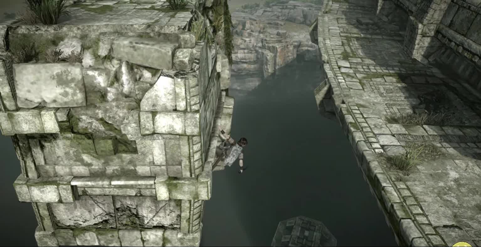 SHADOW OF THE COLOSSUS PS5 clips PartGEDGE