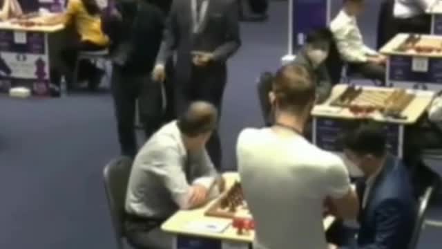 FUNNY CLIP: CHESS PLAYER HANDSHAKE #shorts