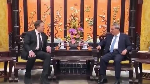 Elon Musk met with Premier Li Qiang in Beijing today.