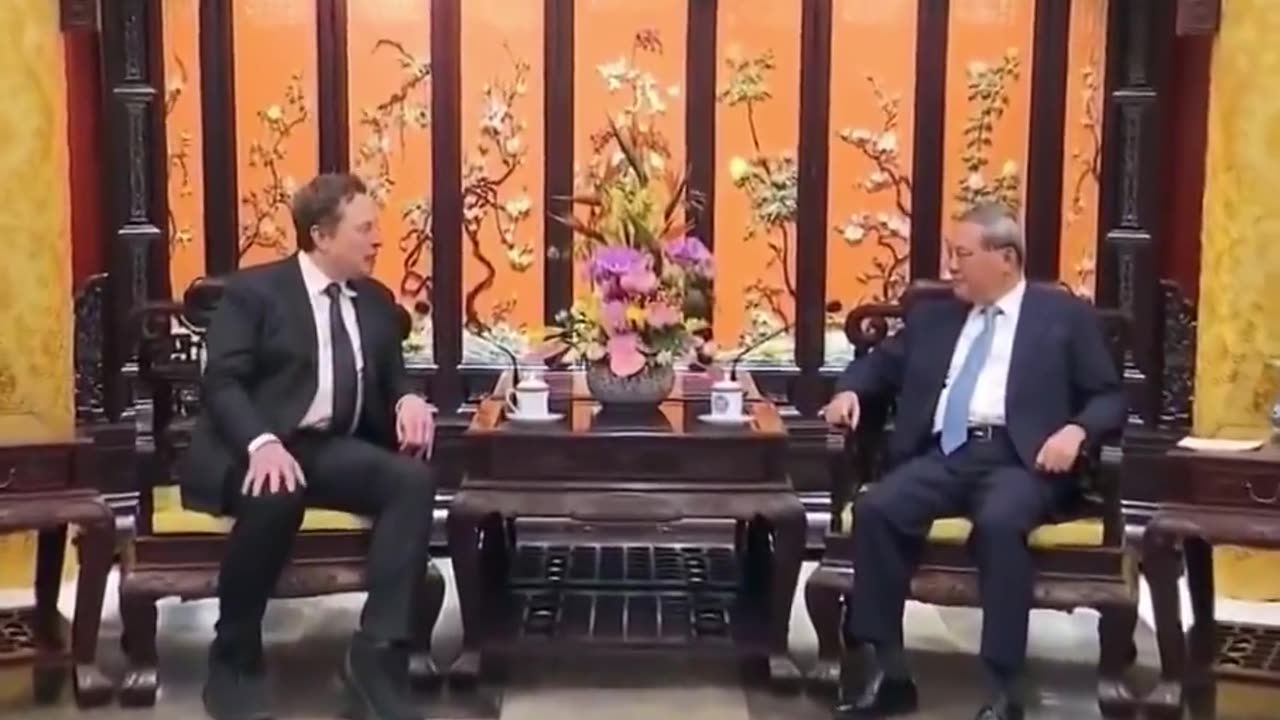 Elon Musk met with Premier Li Qiang in Beijing today.