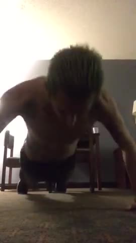 Tyree Sneed Does 67 push-ups straight wide