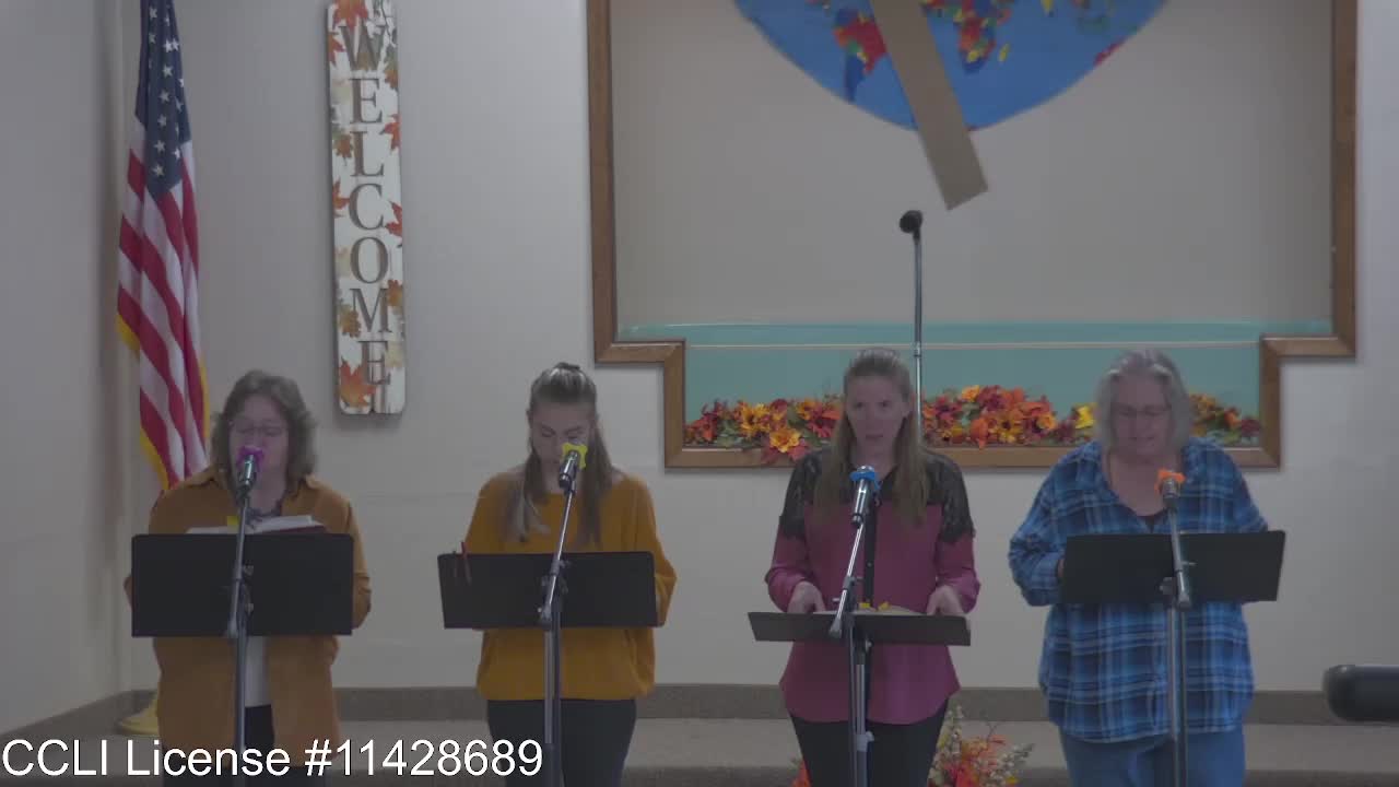 Moose Creek Baptist Church Sing “There is a Redeemer” During Service 8-28-2022