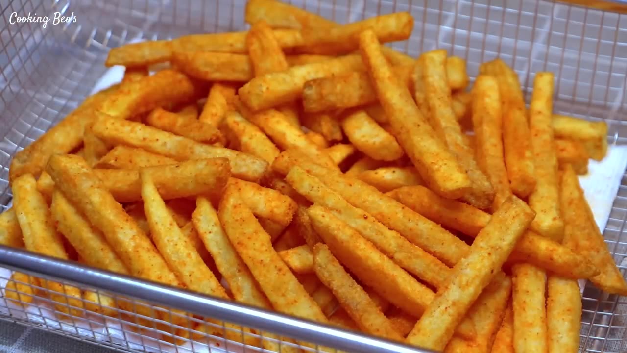 How To Make French Fries At Home ! Super Crispy And Very Delicious