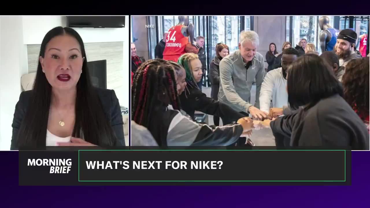 Nike CEO John Donahoe will be stepping down.