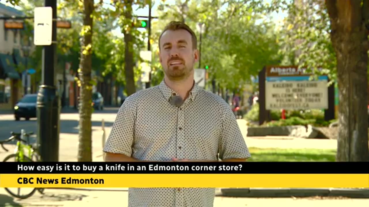 Why some Edmonton convenience stores choose to sell knives