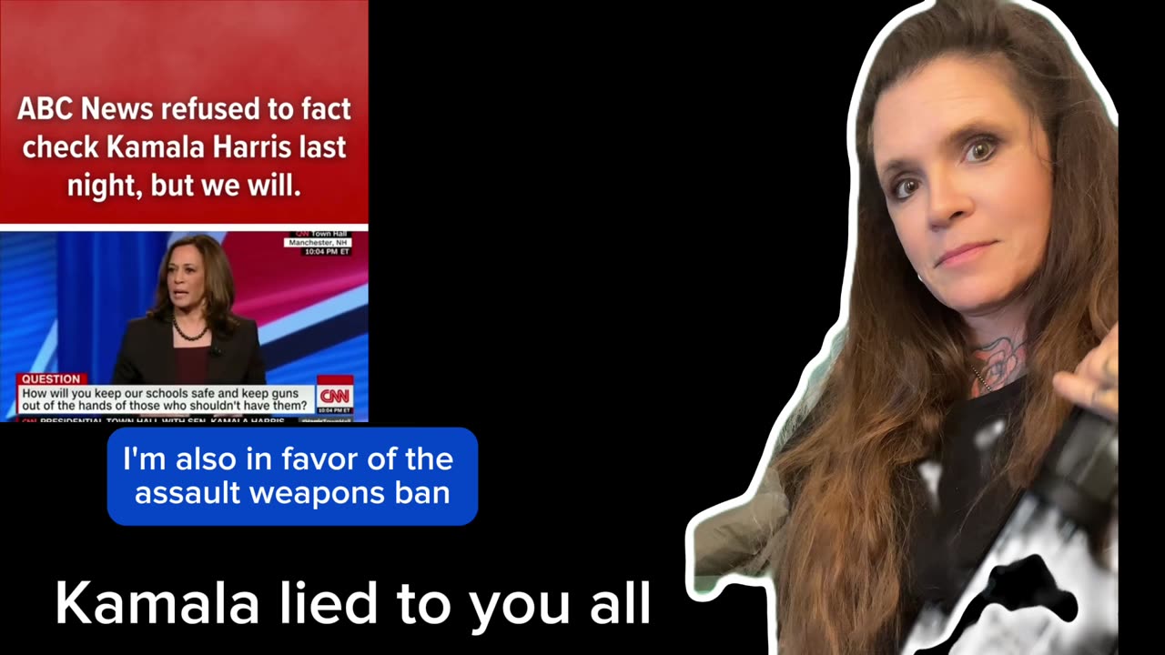 Kamala lied