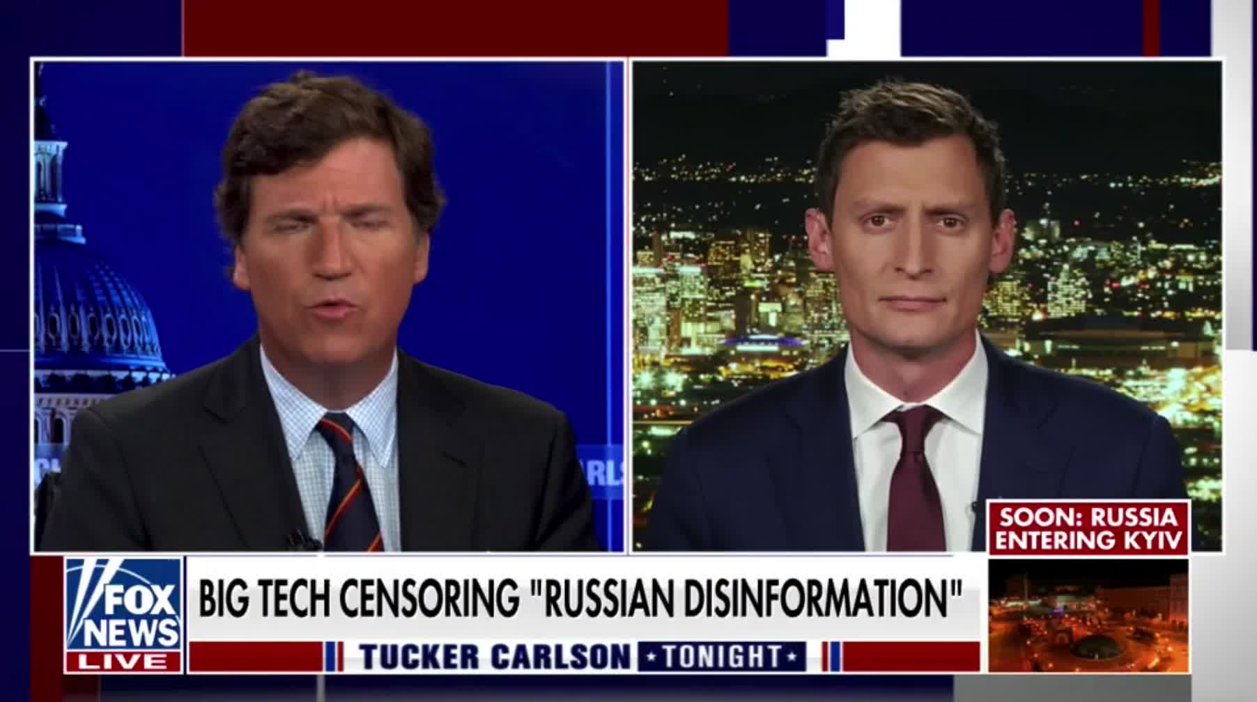 Blake Masters says DuckDuckGo is "no better than Google" for down-ranking "Russian disinformation."