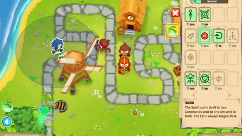 BTD6 Town center primary only