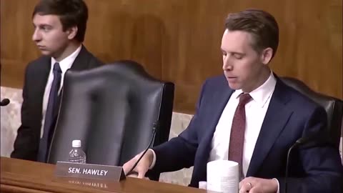 Sen. Hawley In DISBELIEF With Biden's Interior Sec. Over Her "Bullsh... Statements"!!!