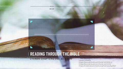 Reading Through the Bible - "Learning from Elijah"