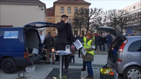 59. MAHNWACHE - BAUTZEN, 21 03 2022 - Ankunft, Eröffnung, Andaсht KATRIN