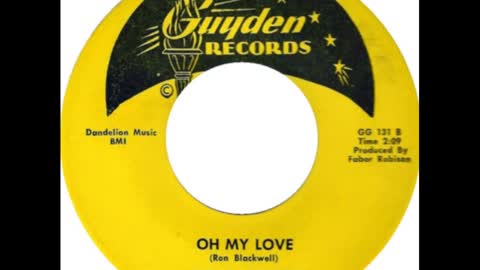 Oh My Love - Blackwells - 1959