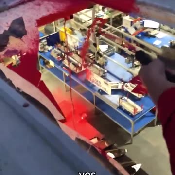 Activist (HEROS) destroy clean rom in UK used to make spare parts for the F35s