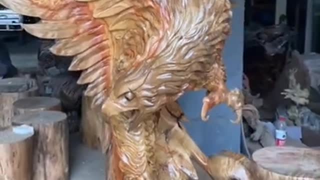 Carved Eagle