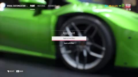 Need For Speed Payback Lamborghini Huracan Coupe Vehicle customization