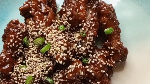 Korean spicy wings