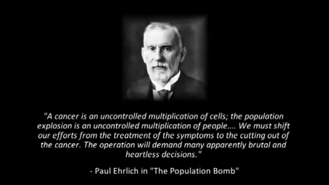 Depopulation Agenda CONSPIRACY THEORY