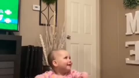 Cute baby dance