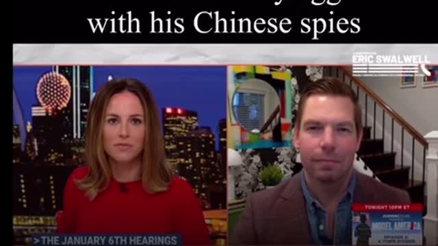 Eric Swalwell on the egg roll spy diet