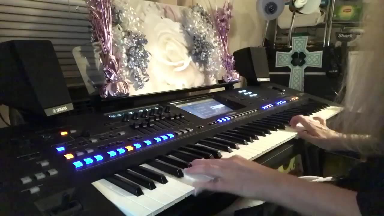 My First Year Practicing Some Songs On The Yamaha Genos On July 29, 2018