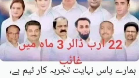 The team that destroyed the economy of Pakistan 🇵🇰 with its director