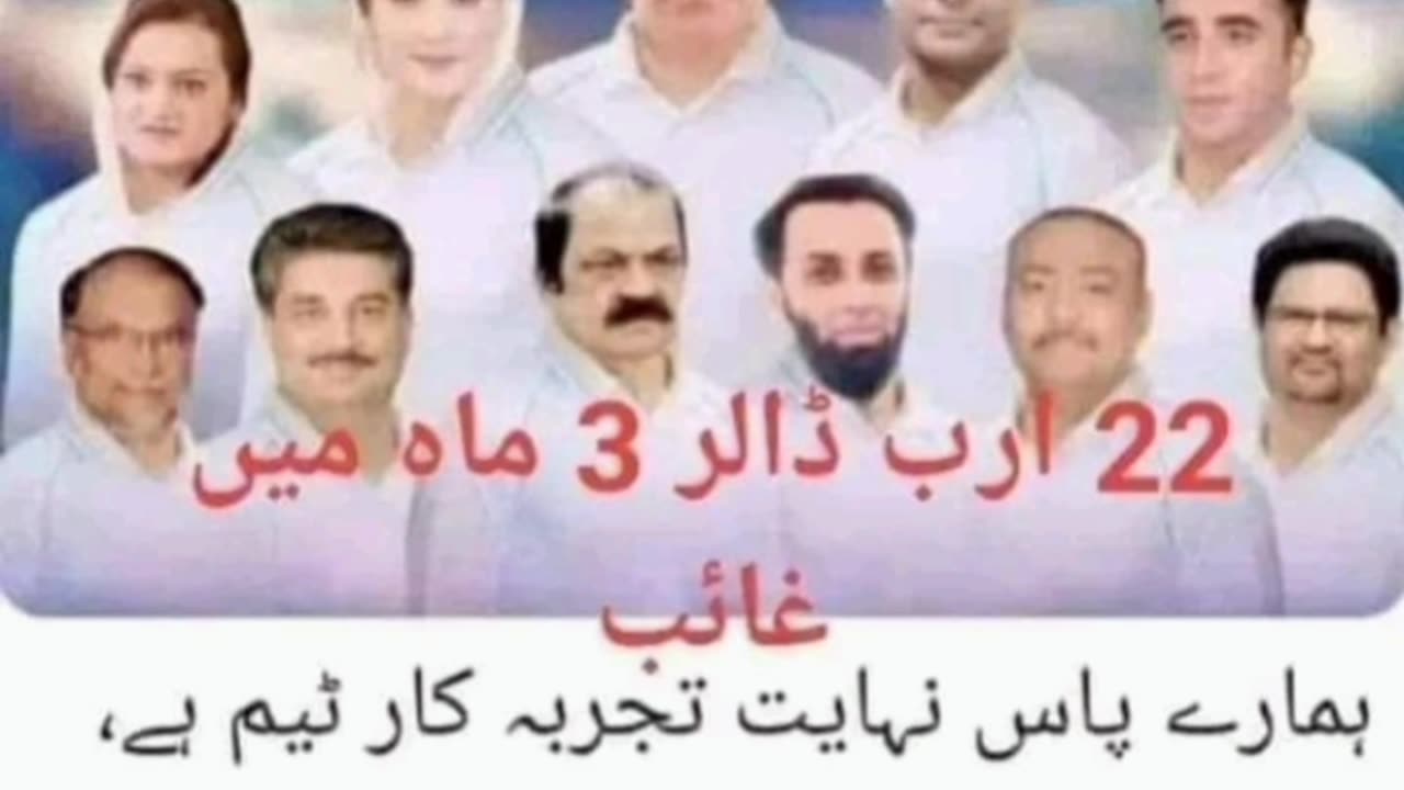 The team that destroyed the economy of Pakistan 🇵🇰 with its director