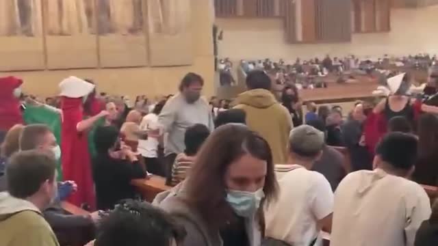 Pro-abortion marxists group attacks