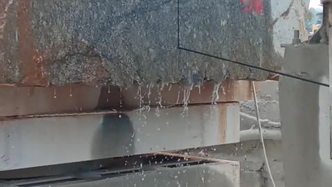 Cutting Granite