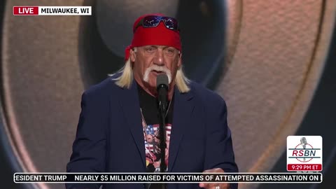 HULK HOGAN - Don't Miss This One!! - at the RNC on 7/18/24