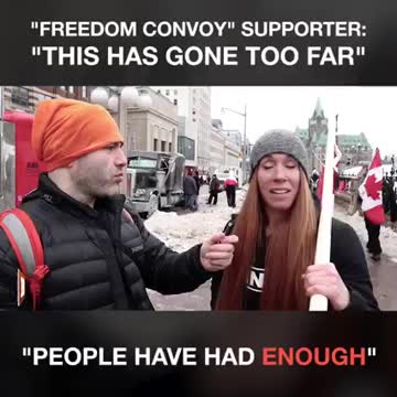 "Freedom Convoy" Supporter: "This Has Gone Too Far" "People Have Had Enough"