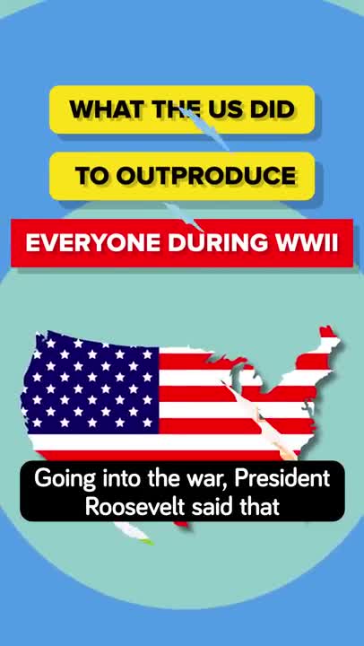 What The US Did to Outproduce Everyone During WWII