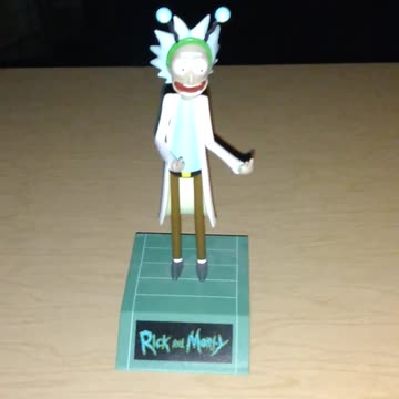 Rick and Morty figurine