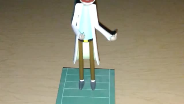 Rick and Morty figurine