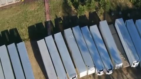 28 freezer trucks supposedly holding bodies (from "HURRICANE HELENE AND THE FLOOD IN NORTH CAROLINA")